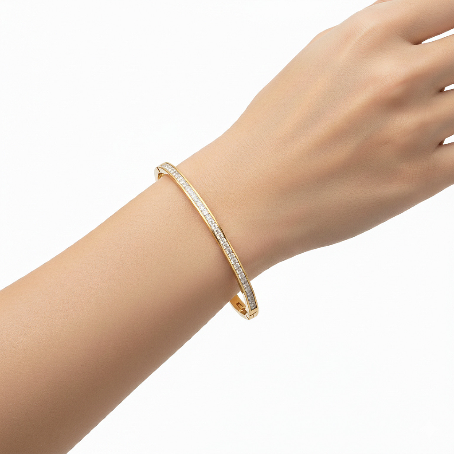 Bracelet Jonc Zircon